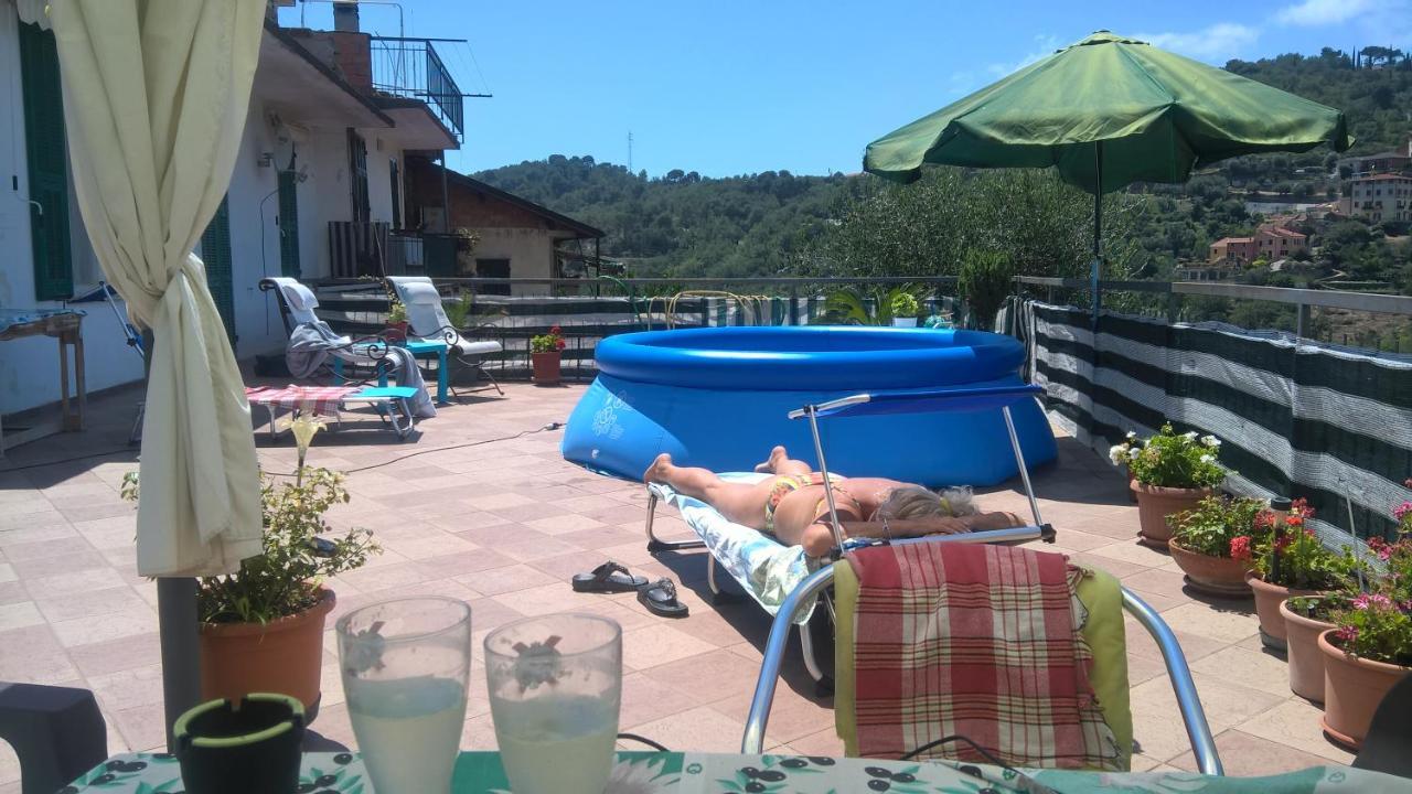 Bella Liguria Hotell Diano San Pietro Eksteriør bilde